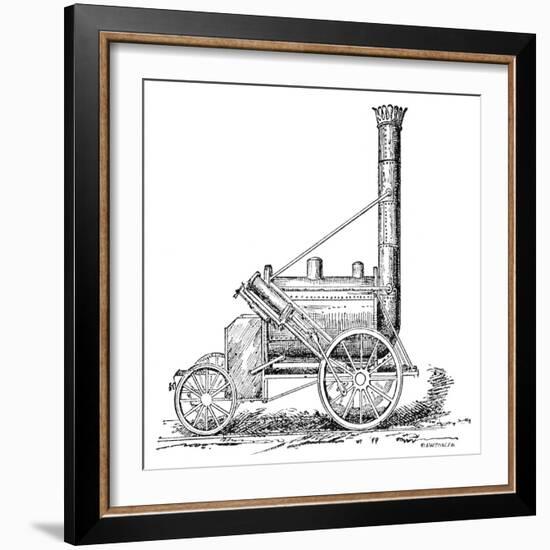 Stephenson's Rocket, 1829-Science Photo Library-Framed Photographic Print