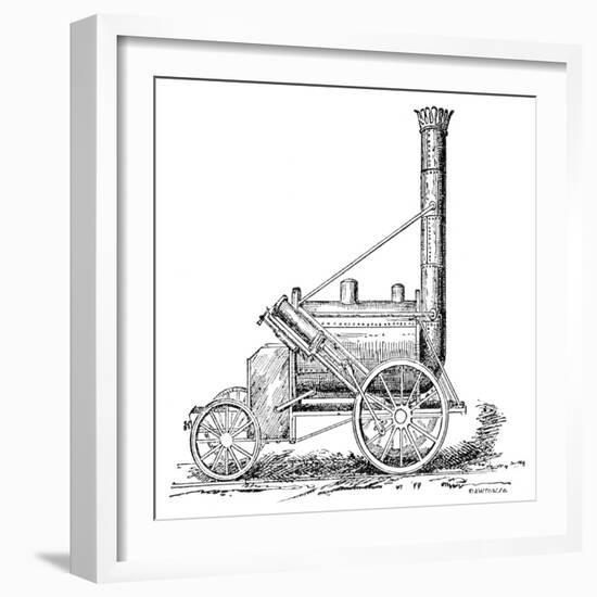 Stephenson's Rocket, 1829-Science Photo Library-Framed Photographic Print