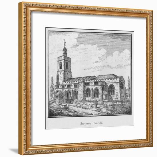 'Stepney Church', c1792-Unknown-Framed Giclee Print