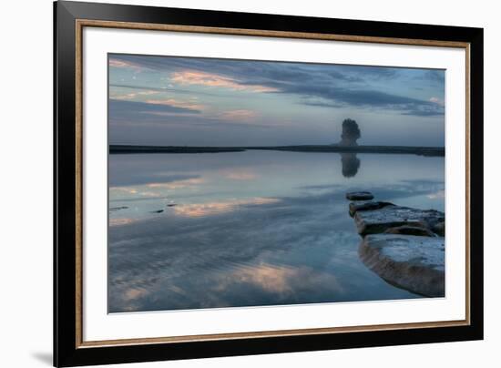 Stepping Out To Sea-Nathan Secker-Framed Giclee Print