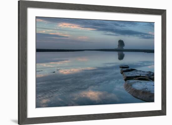 Stepping Out To Sea-Nathan Secker-Framed Giclee Print