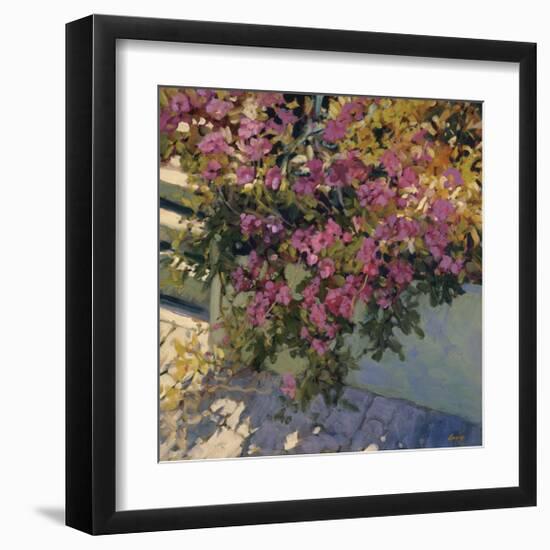 Steps and Summer Flowers-Philip Craig-Framed Giclee Print