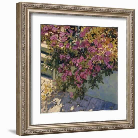 Steps and Summer Flowers-Philip Craig-Framed Giclee Print