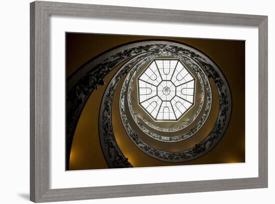 Steps at the Vatican Museum, the Vatican City, Vatican, Rome, Lazio, Italy, Europe-Ben Pipe-Framed Photographic Print