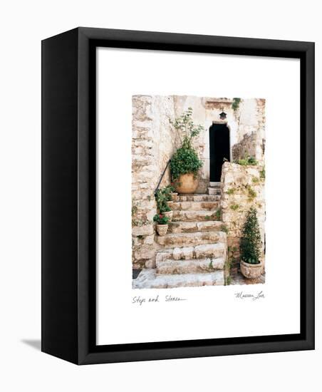 Steps 'n Stones-Maureen Love-Framed Stretched Canvas