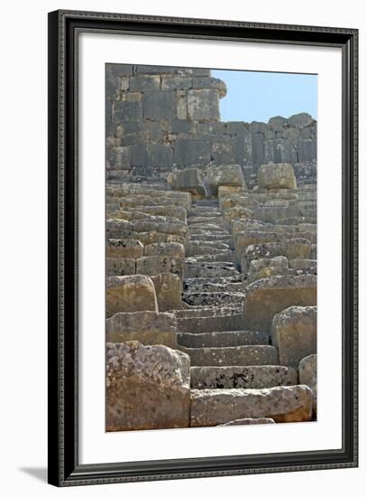 Steps of the Xanthos Theatre, Xanthos, Turkey-null-Framed Photographic Print