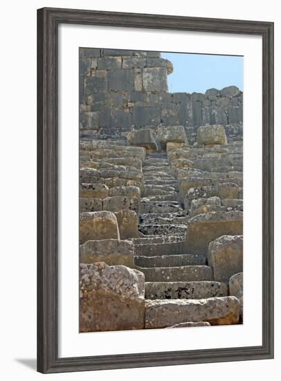 Steps of the Xanthos Theatre, Xanthos, Turkey-null-Framed Photographic Print