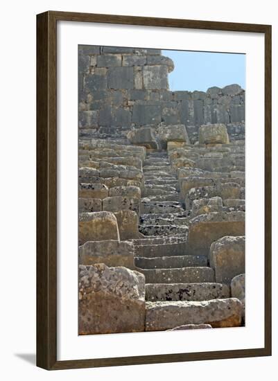 Steps of the Xanthos Theatre, Xanthos, Turkey-null-Framed Photographic Print