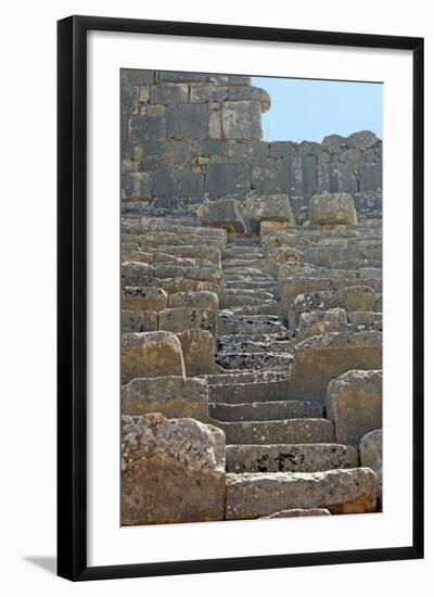 Steps of the Xanthos Theatre, Xanthos, Turkey-null-Framed Photographic Print