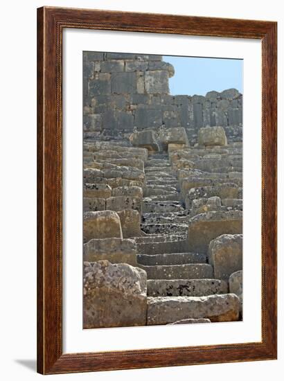 Steps of the Xanthos Theatre, Xanthos, Turkey-null-Framed Photographic Print