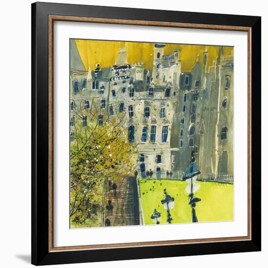 Steps to Market Street, Edinburgh-Susan Brown-Framed Photographic Print