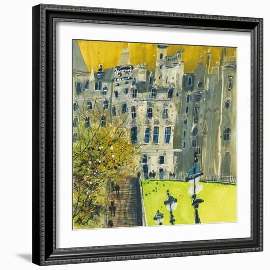 Steps to Market Street, Edinburgh-Susan Brown-Framed Photographic Print