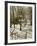 Steps to Montmartre, Paris, France-Walter Bibikow-Framed Photographic Print