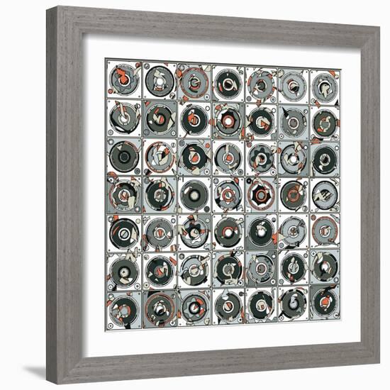 Stereogram-HR-FM-Framed Art Print