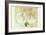 Stereographic Map of the Earth & the Moon-Samuel Dunn-Framed Art Print