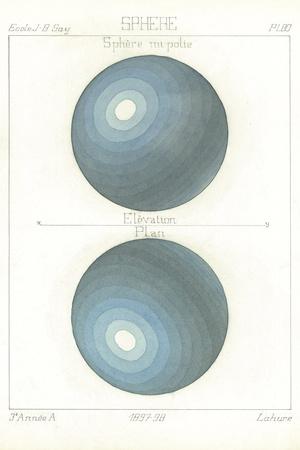 'Stereographic Projection' Giclee Print - Stephanie Monahan | Art.com