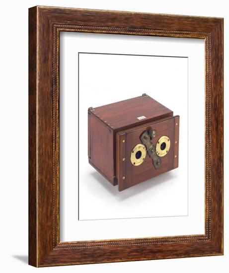 Stereoscopic Sliding Box Camera-J. J. Pyne-Framed Giclee Print