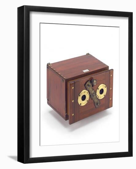 Stereoscopic Sliding Box Camera-J. J. Pyne-Framed Giclee Print