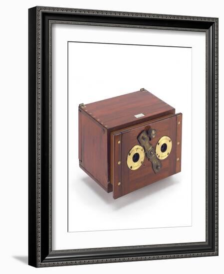 Stereoscopic Sliding Box Camera-J. J. Pyne-Framed Giclee Print