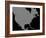 Stereoscopic View of North America-Stocktrek Images-Framed Photographic Print