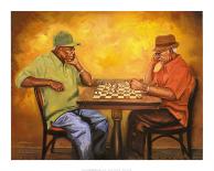 Chet and Hector-Sterling Brown-Framed Art Print