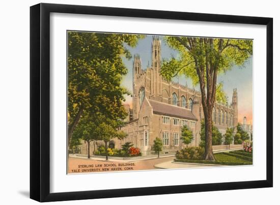 Sterling Law School, Yale, New Haven, Connecticut-null-Framed Art Print