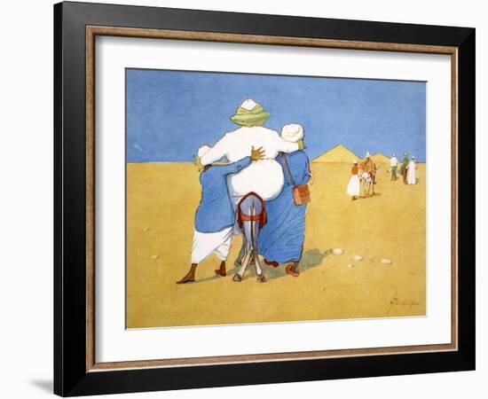 Stern Reality, or Last but not Least', 1908-Lance Thackeray-Framed Giclee Print