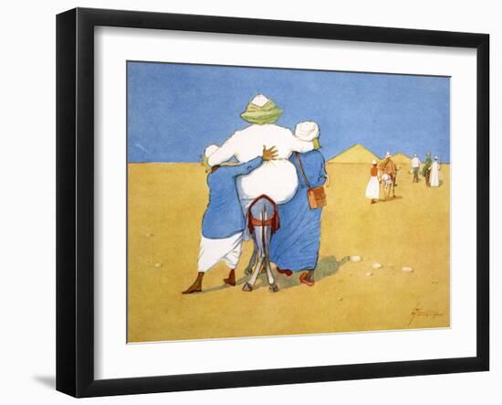 Stern Reality, or Last but not Least', 1908-Lance Thackeray-Framed Giclee Print