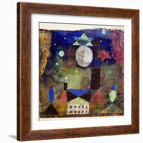 Stern über bösen Häusern-Paul Klee-Framed Giclee Print