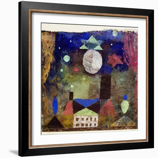 Stern über bösen Häusern-Paul Klee-Framed Giclee Print