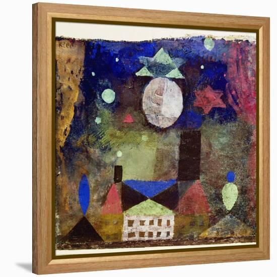 Stern über bösen Häusern-Paul Klee-Framed Premier Image Canvas