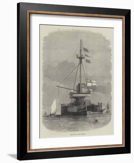 Stern View of HMS Thunderer-Edwin Weedon-Framed Giclee Print