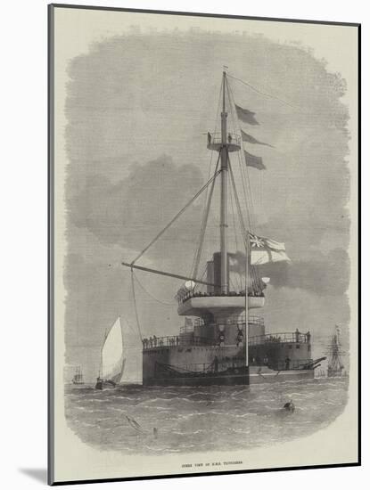 Stern View of HMS Thunderer-Edwin Weedon-Mounted Giclee Print