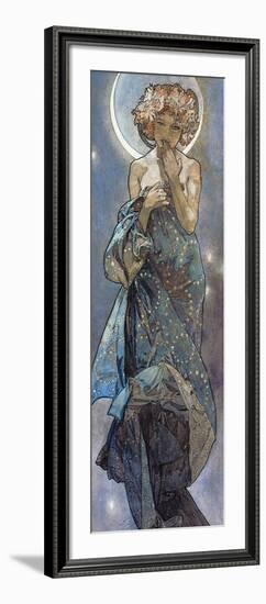 Sterne: Der Mond, 1902-Alphonse Mucha-Framed Giclee Print