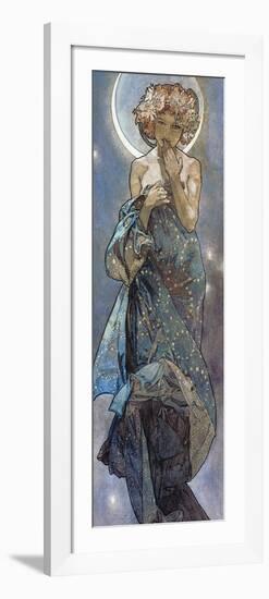 Sterne: Der Mond, 1902-Alphonse Mucha-Framed Giclee Print