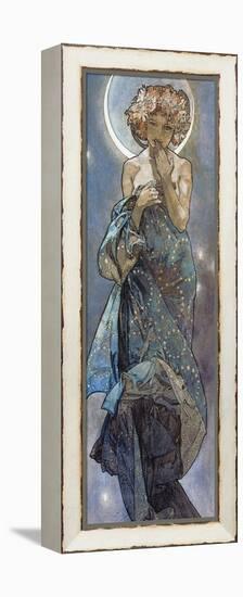 Sterne: Der Mond, 1902-Alphonse Mucha-Framed Premier Image Canvas