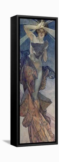 Sterne: Der Morgenstern, 1902-Alphonse Mucha-Framed Premier Image Canvas