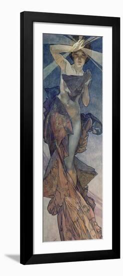 Sterne: Der Morgenstern, 1902-Alphonse Mucha-Framed Giclee Print