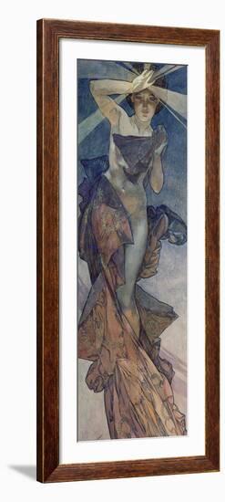 Sterne: Der Morgenstern, 1902-Alphonse Mucha-Framed Giclee Print