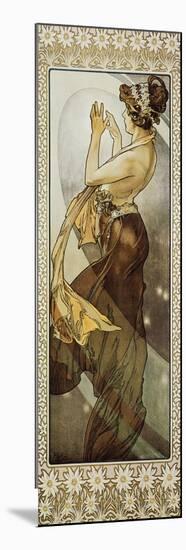 Sterne: Der Polarstern, 1902. (Variante B)-Alphonse Mucha-Mounted Giclee Print