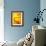 Stethoscope on Yellow Surface-null-Framed Photographic Print displayed on a wall