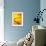 Stethoscope on Yellow Surface-null-Framed Photographic Print displayed on a wall