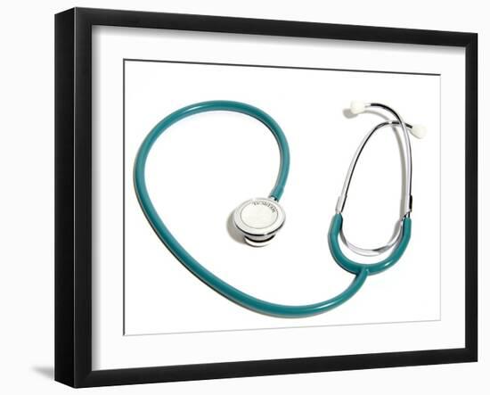 Stethoscope-Johnny Greig-Framed Photographic Print