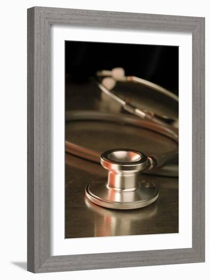Stethoscope-Lth Nhs Trust-Framed Photographic Print