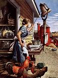 "Dinner Bell," October 21, 1944-Stevan Dohanos-Giclee Print