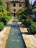 Generalife Gardens, the Alhambra, Granada, Andalucia, Spain, Europe-Steve Bavister-Framed Premier Image Canvas