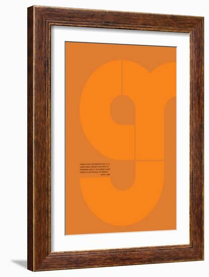 Steve Jobs Poster-NaxArt-Framed Art Print