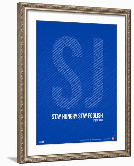 Steve Jobs Quote Poster-NaxArt-Framed Art Print
