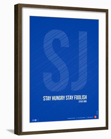 Steve Jobs Quote Poster-NaxArt-Framed Art Print