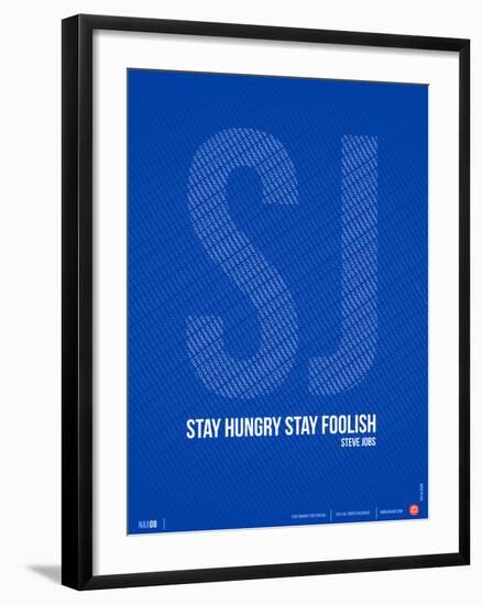 Steve Jobs Quote Poster-NaxArt-Framed Art Print